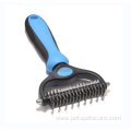 Double-side Stainless steel pet hair trimmers comb